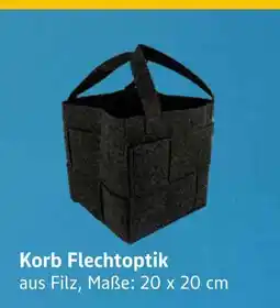 E-Center Korb flechtoptik Angebot