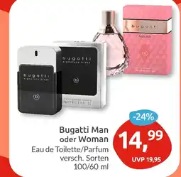 E-Center Bugatti man oder woman Angebot