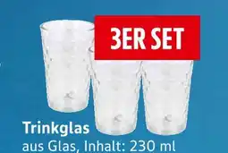 E-Center Trinkglas Angebot