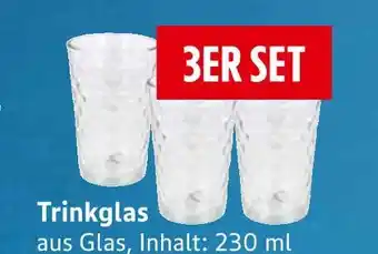 E-Center Trinkglas Angebot