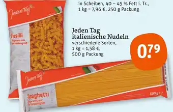 tegut Jeden tag italienische nudeln Angebot