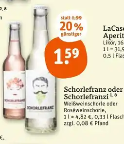 tegut Schorlefranz schorlefranz oder schorlefranzi Angebot
