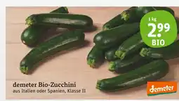 tegut Demeter bio-zucchini Angebot