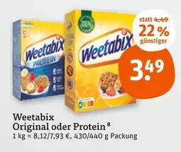 tegut Weetabix original oder protein Angebot