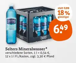 tegut Selters mineralwasser Angebot