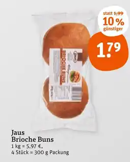 tegut Jaus brioche buns Angebot