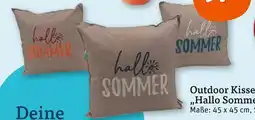tegut Outdoor kissen „hallo sommer“ Angebot