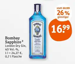 tegut Bombay sapphire bombay sapphire Angebot