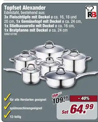 Poco Topfset alexander Angebot