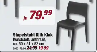 Poco Progarden stapelstuhl klik klak Angebot
