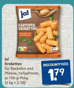 nahkauf Ja! kartoffel kroketten Angebot