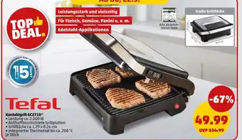 PENNY Tefal kontaktgrill gc271d Angebot