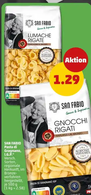 PENNY San fabio lumache rigate oder gnocchi rigate Angebot