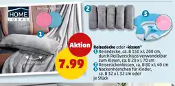 PENNY Home ideas reisedecke oder -kissen Angebot