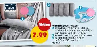 PENNY Home ideas reisedecke oder -kissen Angebot