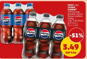 PENNY Pepsi pepsi oder schwip schwap Angebot