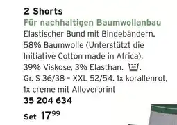 Tchibo 2 shorts Angebot