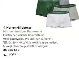 Tchibo 4 herren-slipboxer Angebot
