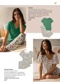 Tchibo Pyjama oder shorty-pyjama Angebot