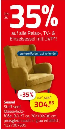 ROLLER Sessel Angebot