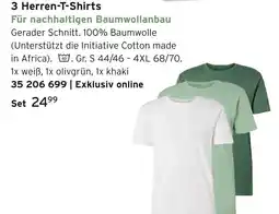 Tchibo 3 herren-t-shirts Angebot