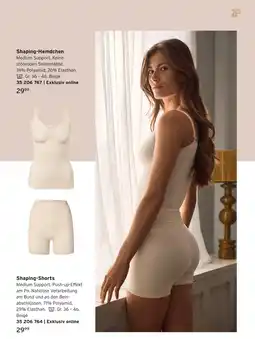Tchibo Shaping-hemdchen oder shaping-shorts Angebot