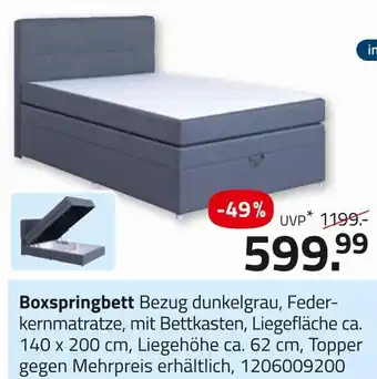 ROLLER Boxspringbett Angebot