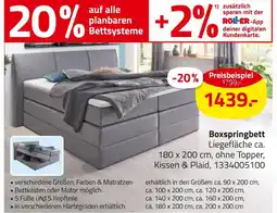 ROLLER Boxspringbett Angebot