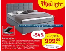ROLLER Boxspringbett Angebot
