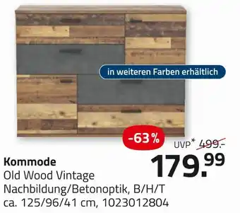 ROLLER Kommode Angebot