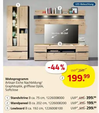 ROLLER Wohnprogramm Angebot