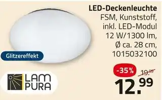ROLLER Lampura led-deckenleuchte Angebot