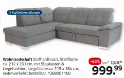 ROLLER Wohnlandschaft Angebot