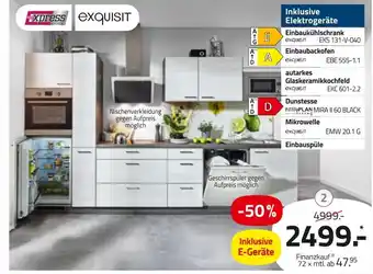 ROLLER Exquisit einbauküche Angebot