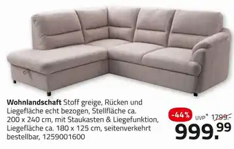 ROLLER Wohnlandschaft Angebot
