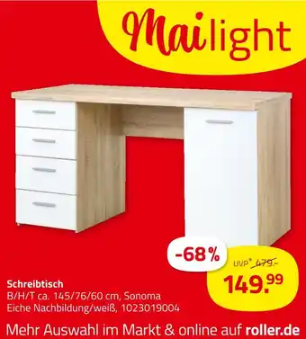 ROLLER Schreibtisch Angebot