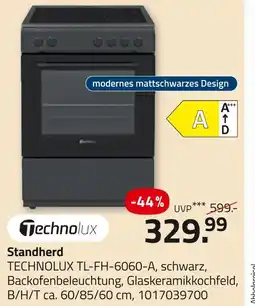 ROLLER Technolux standherd Angebot