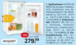 ROLLER Exquisit einbaukühlschrank eks 131-v-040 Angebot