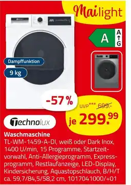 ROLLER Technolux waschmaschine Angebot