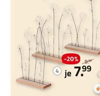 ROLLER Dekoaufsteller blume Angebot