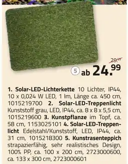ROLLER Solar-led-lichterkette Angebot