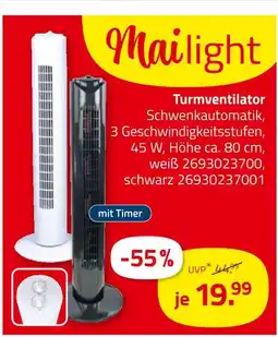 ROLLER Mailight turmventilator Angebot