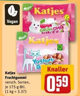 REWE Katjes fruchtgummi Angebot