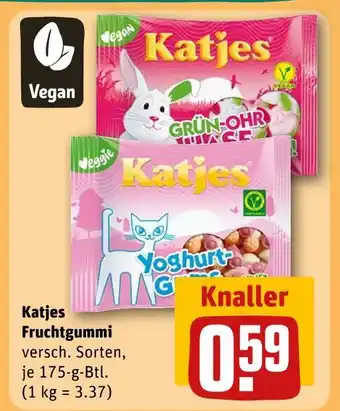REWE Katjes fruchtgummi Angebot