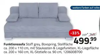 ROLLER Funktionssofa Angebot
