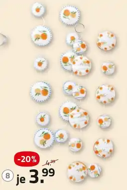 ROLLER Capiz girlande fruits Angebot