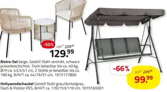ROLLER Bistro-set oder hollywoodschaukel Angebot