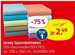 ROLLER Jersey spannbettlaken Angebot