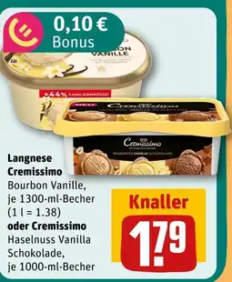 REWE Langnese cremissimo cremissimo Angebot