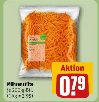 REWE Frische gemüse möhrenstifte Angebot